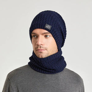Winter Beanie and Scarf Set for Men and Women (One Set) Mimarta