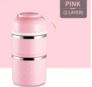 Leak-Proof Stainless Steel Thermal Lunch Boxes Rieworkes