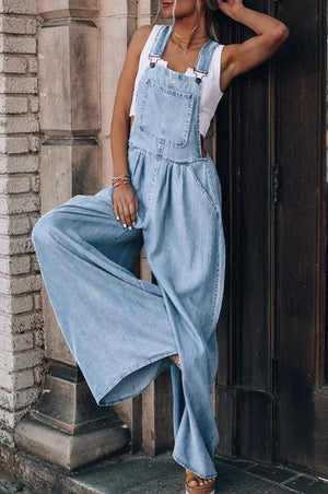 Denim Suspender Overalls Rieworkes