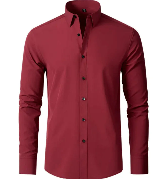 Men's Wrinkle-Free Elastic Business Shirt Mimarta