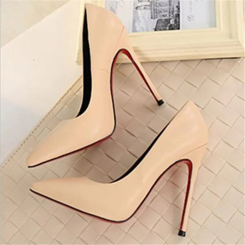 12cm Stiletto Pointed Toe Women’s Casual Shoes Mimarta
