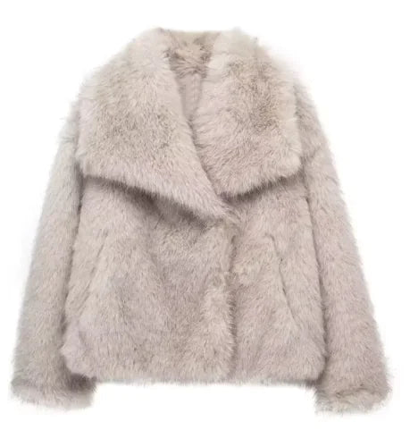 Winter Plush Coat Mimarta