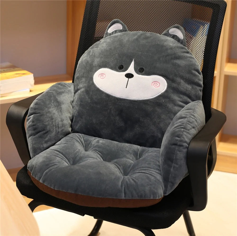 One-piece Chair Cushion: Office/Home Seat Support &amp; Backrest Rieworkes