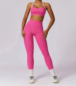 Colorful Beauty Back Yoga set Rieworkes
