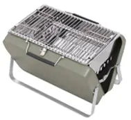 Portable Camping BBQ Folding Cooking Charcoal Coal Stainless Steel Grill Rieworkes