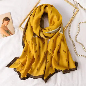 Plaid Scarf for Women Rieworkes