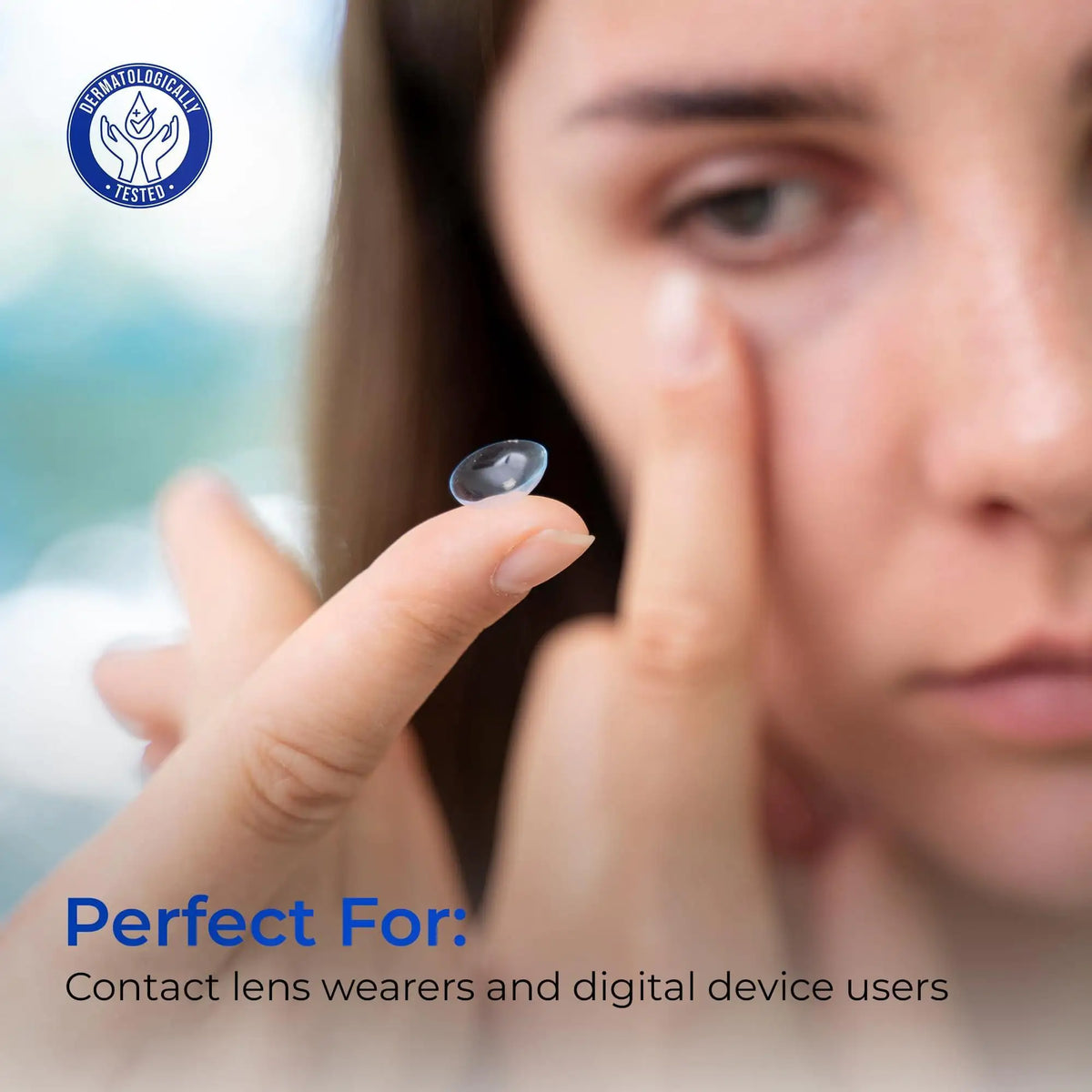 Eye Drops for Dry Eyes Gentle Therapy for Irritated Dry Itchy Sensitive Eyes Rieworkes