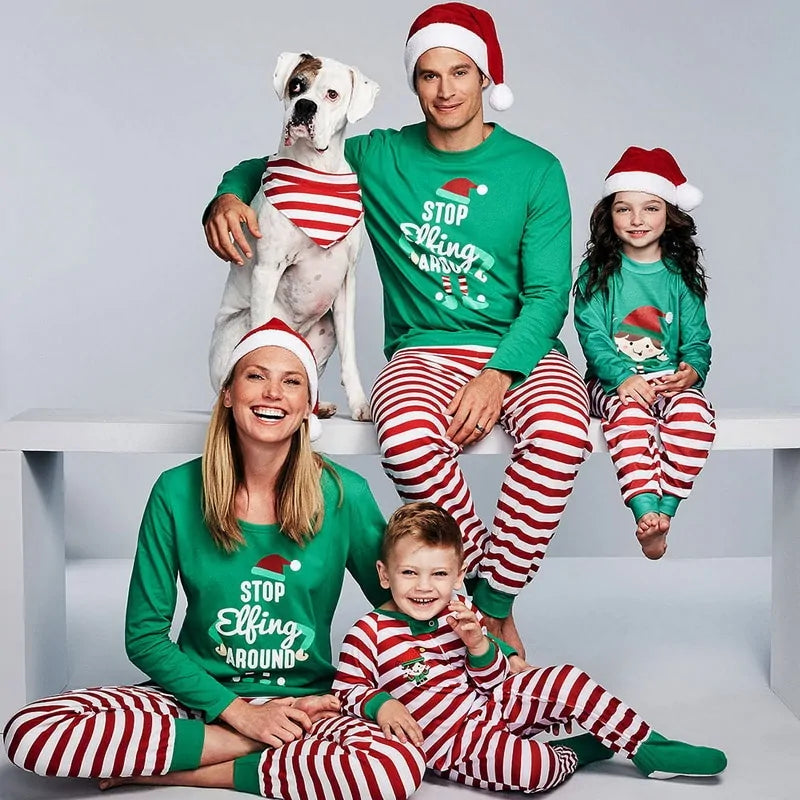 2020 Christmas Family Pajamas Set: Matching Winter Outfits Rieworkes
