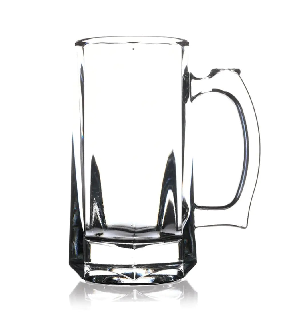 Paşabahçe 55049 Pub Beer Glasses with Handle, 2 Pieces, 355 cc Rieworkes