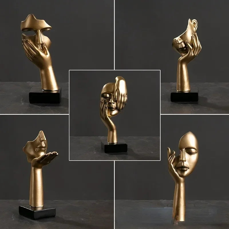 Abstract Character Statue - Nordic Luxury Desktop Decor Mimarta