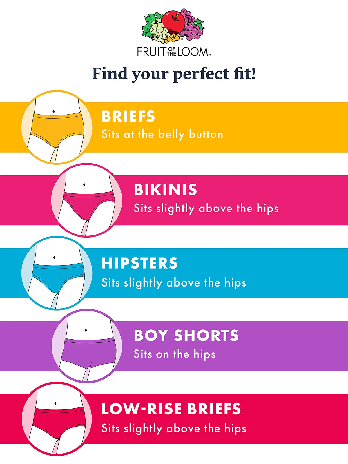 Fruit of the Loom girls Cotton Boyshort Underwear 8 14 Pack - Fashion Assorted Rieworkes
