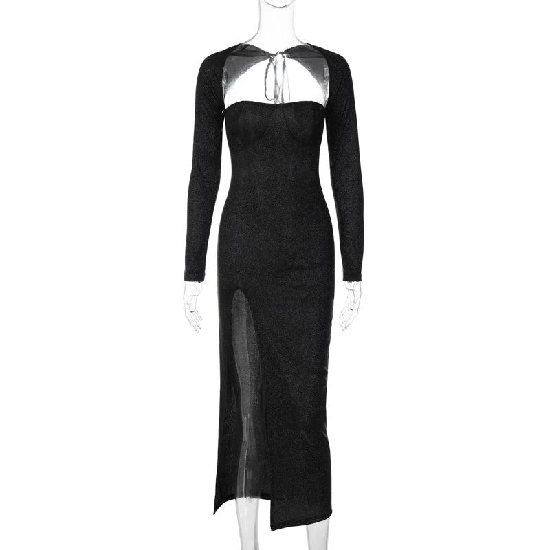 Elegant Maxi Prom Dress Rieworkes