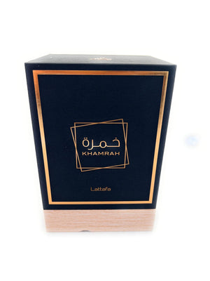 Lattafa Perfumes Khamrah for Unisex Eau de Parfum Spray, 3.4 Ounce Aromatic Spicy 3.4 Fl Oz (Pack of 1) Rieworkes