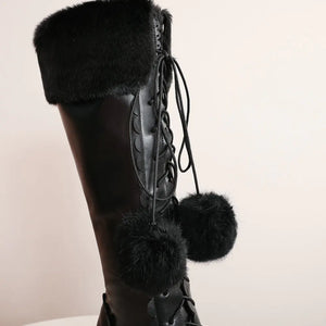 High Boots Winter Warmer Fur Boots Rieworkes