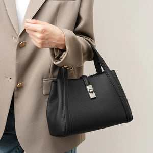 Fashionable Korean-style Large-capacity Leather Handbag Rieworkes