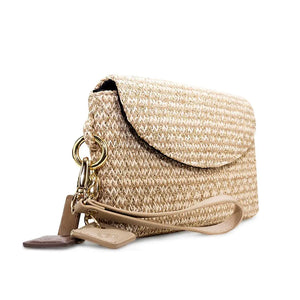 Phoenix Clutch-Tan / Gold Rieworkes
