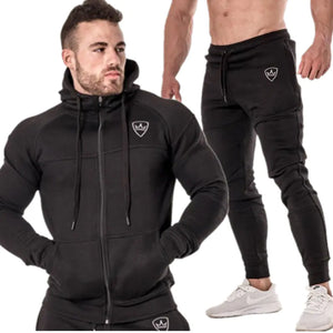 Winter Muscle Brothers Sports Hoodie Set Mimarta
