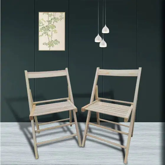 Chair Foldable Style - Natural Color Rieworkes