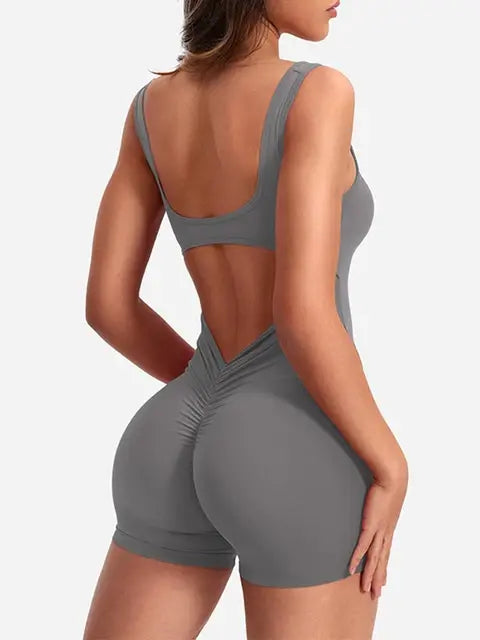 Women's Slim Hip-Lifting Yoga Jumpsuit Rieworkes
