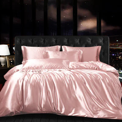 Luxury Silk 4-Piece Bedding Set Mimarta