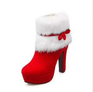Boots Christmas High Heels Rieworkes
