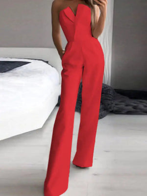 Jumpsuit Office Lady Elegant Suits Rieworkes