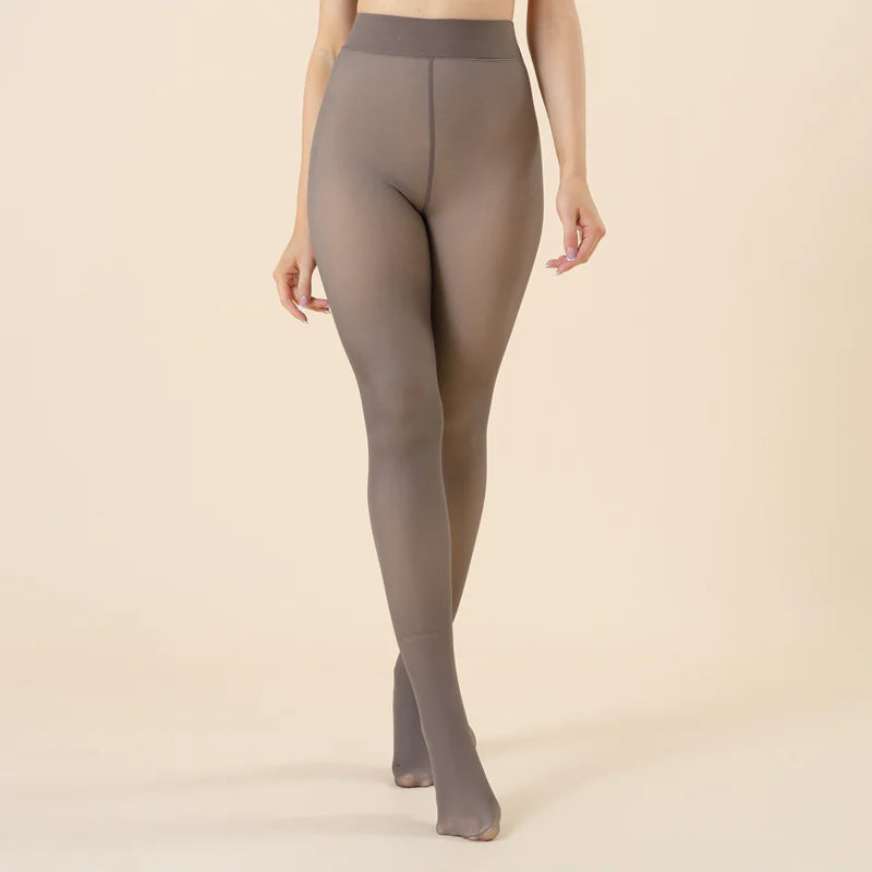 Women's Transparent Pantyhose One line crotch women tights Rieworkes