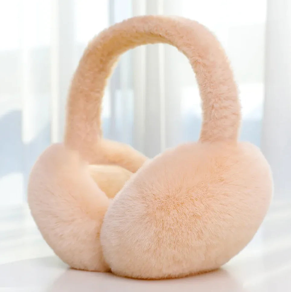 Winter Warm Rabbit Fur Earmuffs Rieworkes
