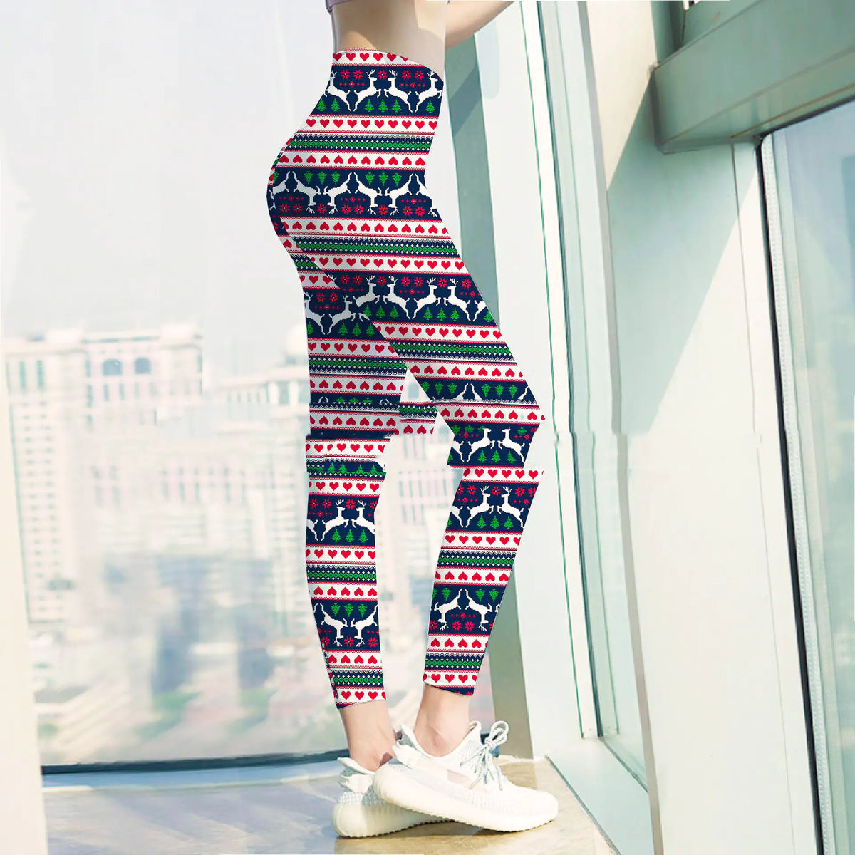 Personalized Christmas Leggings for Yoga Practice Mimarta
