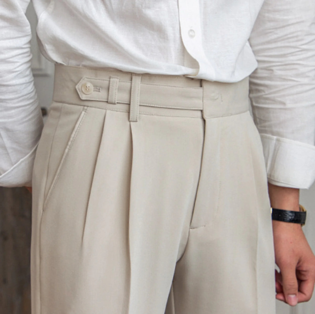 Slim Casual Office Trousers Rieworkes