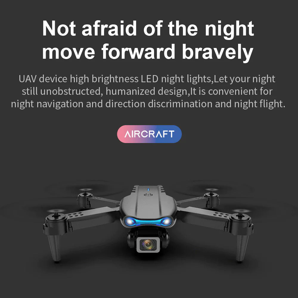 Drones Quadcopter 5G 4K GPS Drone X Pro with HD Dual Camera WiFi FPV Foldable RC Rieworkes