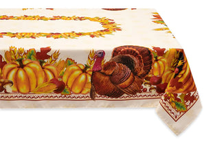 YiHomer Fall Thanksgiving Tabletop Collection for Kitchen Dining Decoration Parties Harvest Harvest Party Tablecloth 52 x 70 Rectangle Mimarta