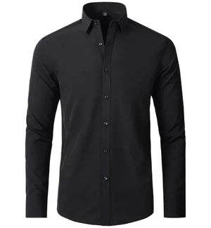 Men's Wrinkle-Free Elastic Business Shirt Mimarta