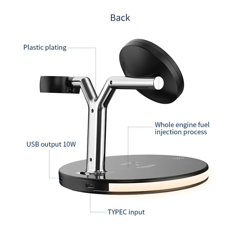 Magnetic Wireless Charger Stand Rieworkes
