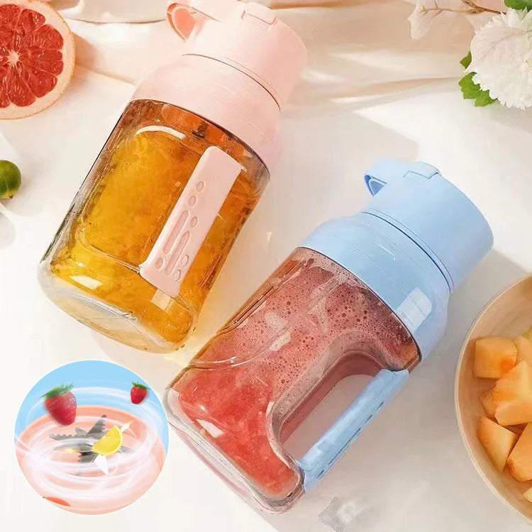 Electric Juicer Portable Large Capacity 1500ml Juice USB Rechargeable Rieworkes