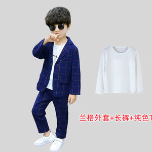 Boys' Stylish Suit Set for Autumn Winter Events Mimarta