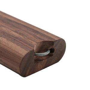 Wooden Dugout Pipe Self Cleaning Metal Bat Poker Smoking Pipe One Hitter Kit US Rieworkes