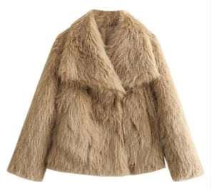 Winter Plush Coat Mimarta