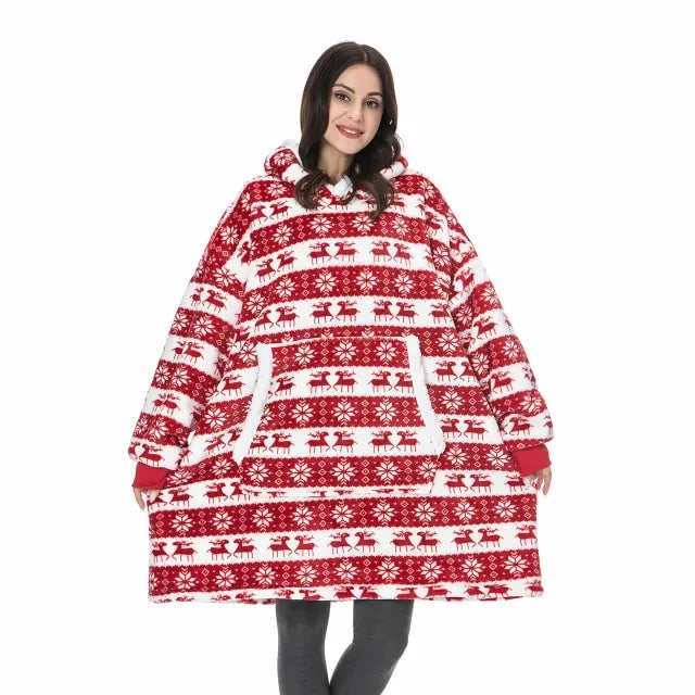 Winter Oversized Hoodies Women Rieworkes