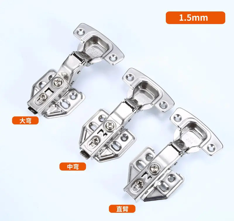 304 Stainless Steel Cabinet Door Hydraulic Hinges Mimarta