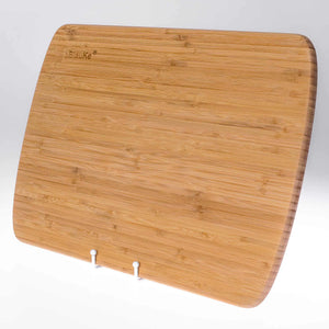 Extra Large Wood Cutting Board 18x12 inch - Butcher Block with Juice Groove, Serving Tray - Wooden Chopping Board for Kitchen Mimarta