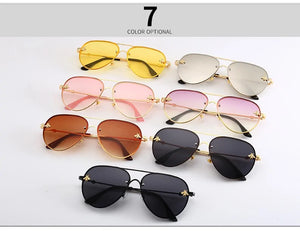 Luxury Bee Pilot Sunglasses Rieworkes