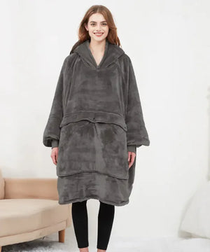 USB Electric Heating Blanket Hooded Lazy Blanket Rieworkes