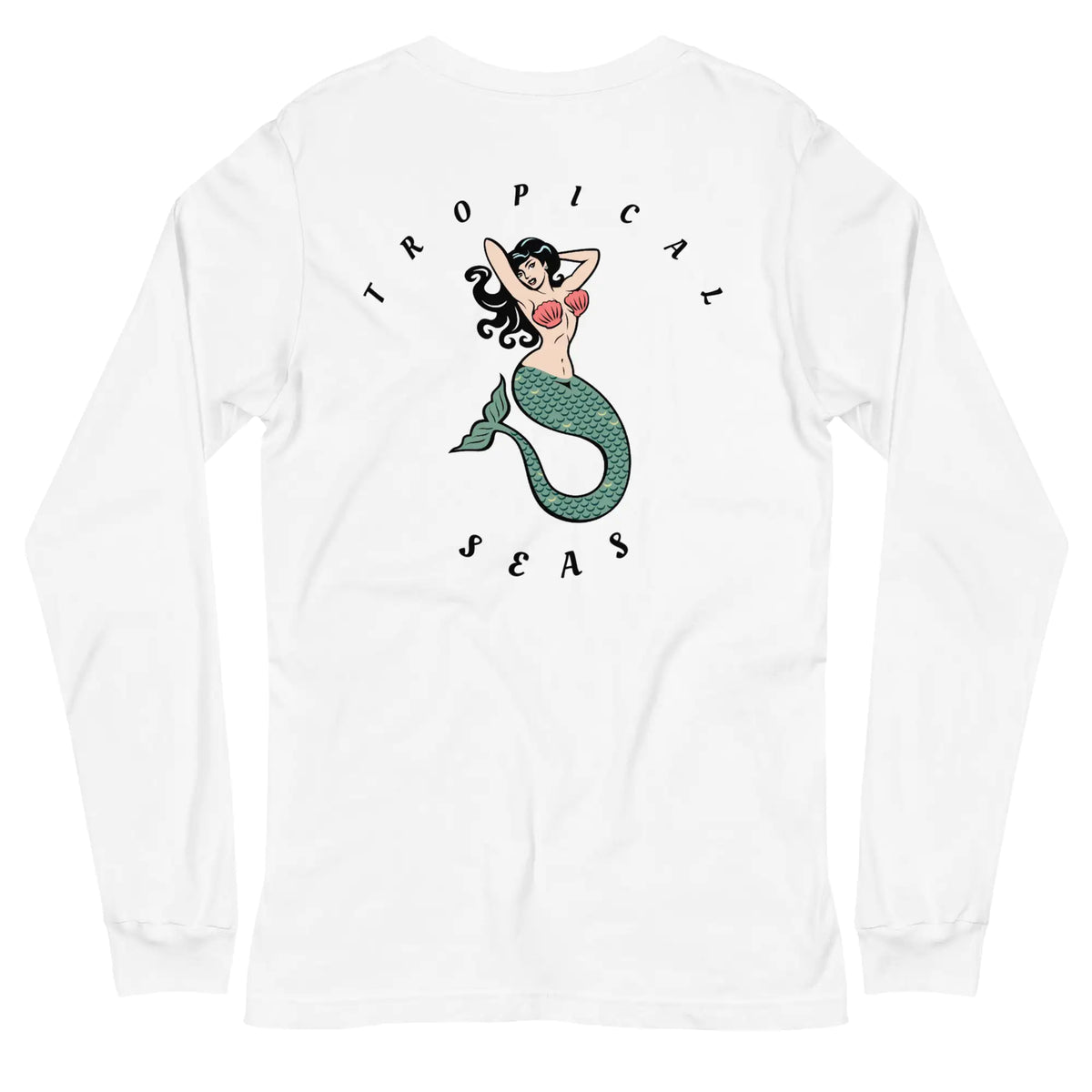 Tropical Mermaid Long Sleeve Shirt Rieworkes