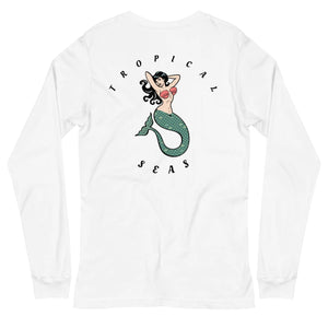 Tropical Mermaid Long Sleeve Shirt Rieworkes