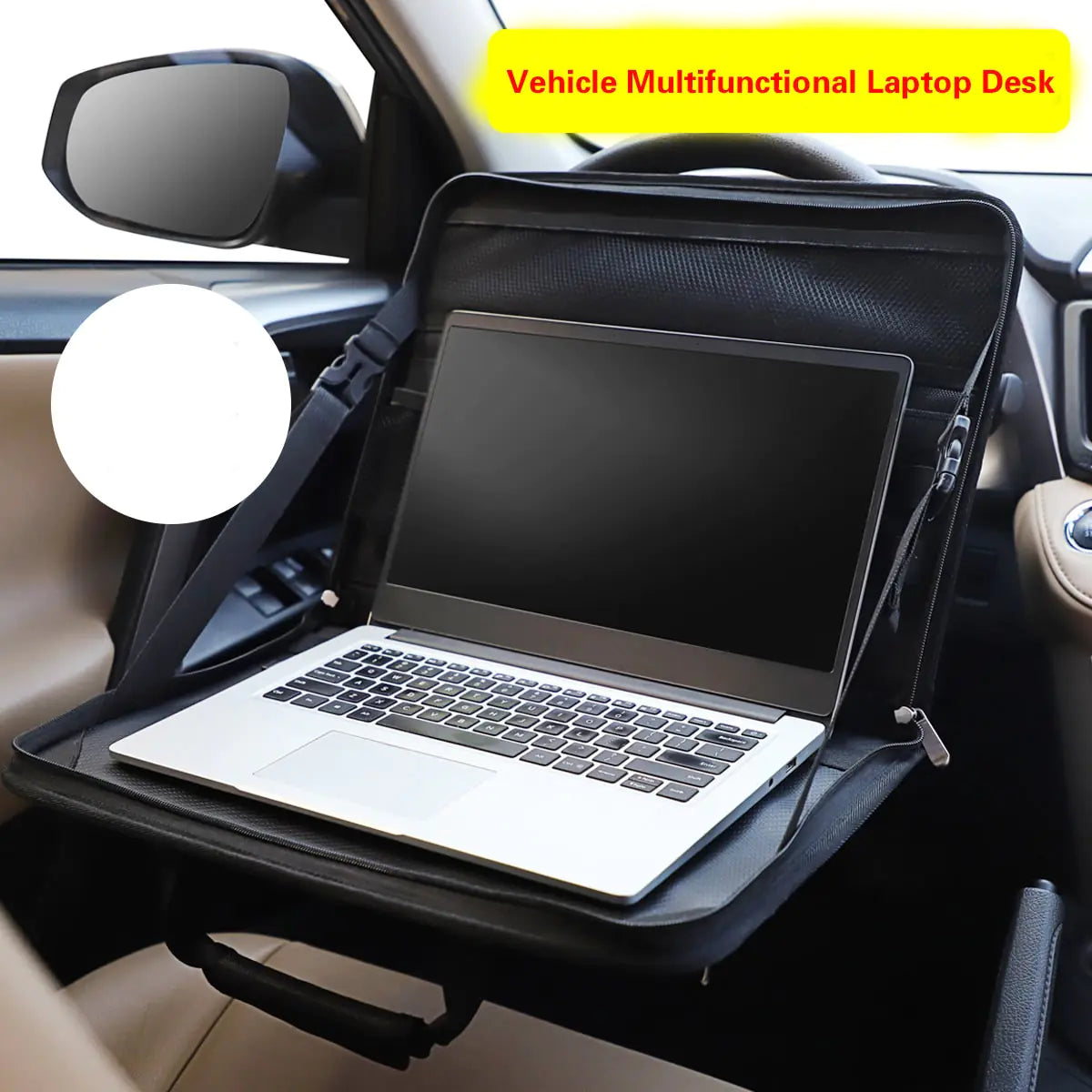 Car Back Seat Work Desk Rieworkes