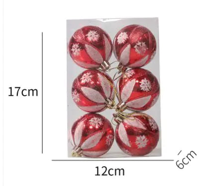 Glitter Christmas Balls Rieworkes