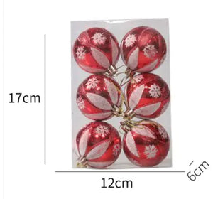 Glitter Christmas Balls Rieworkes