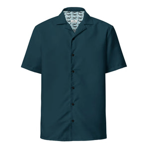 Dark Seas Blue button shirt Rieworkes
