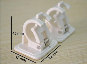 Adjustable Curtain Rod Bracket Holders Rieworkes